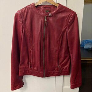 Massimo Dutti Leather Jacket